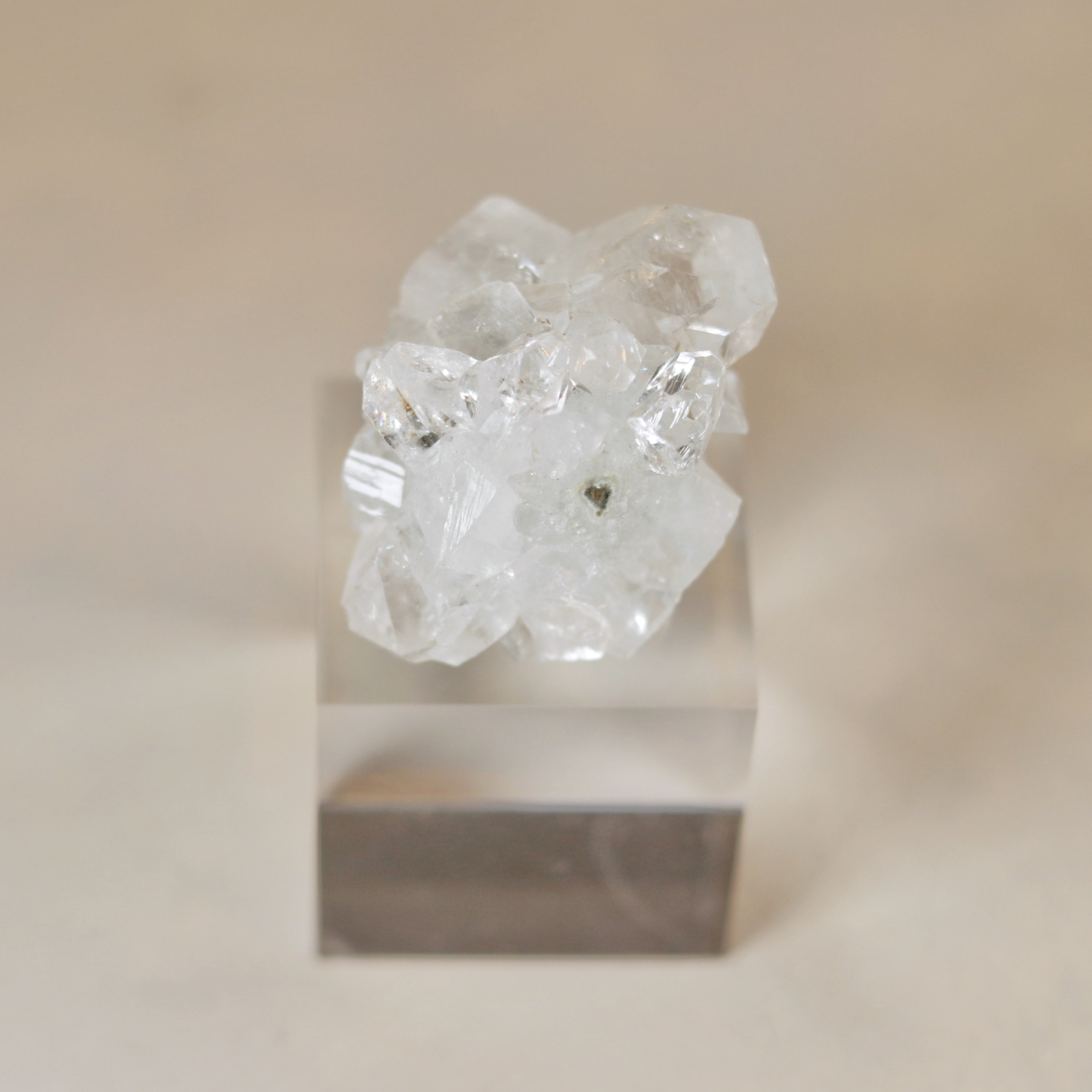 Clear Apophyllite Cluster