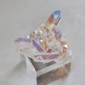 Angel Aura Quartz Cluster - A