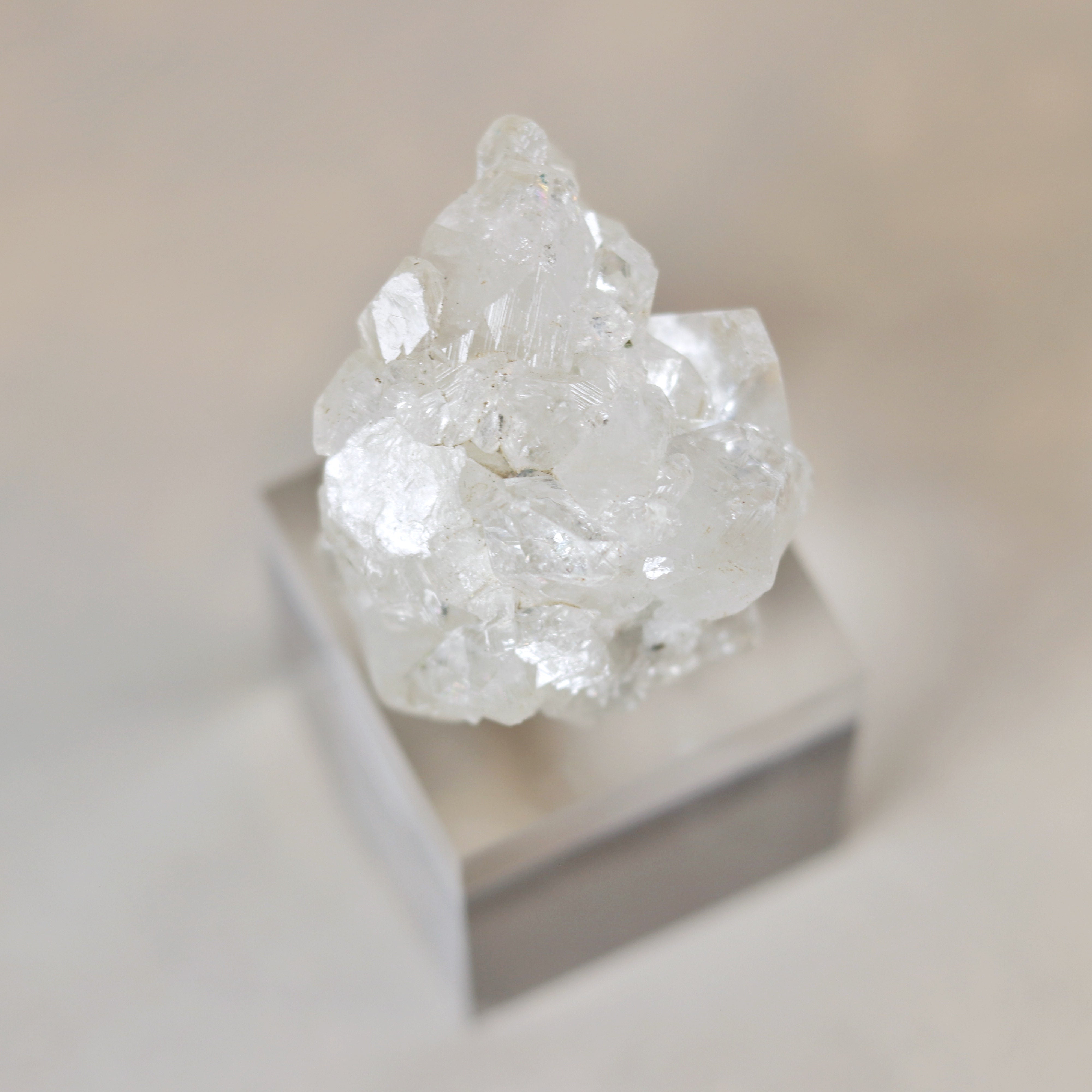 Clear Apophyllite Cluster