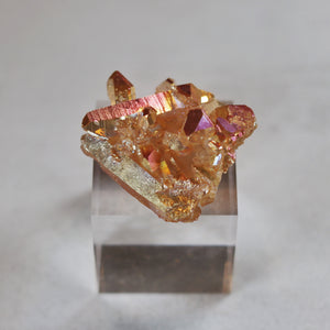 Sunset Aura Quartz Cluster - B