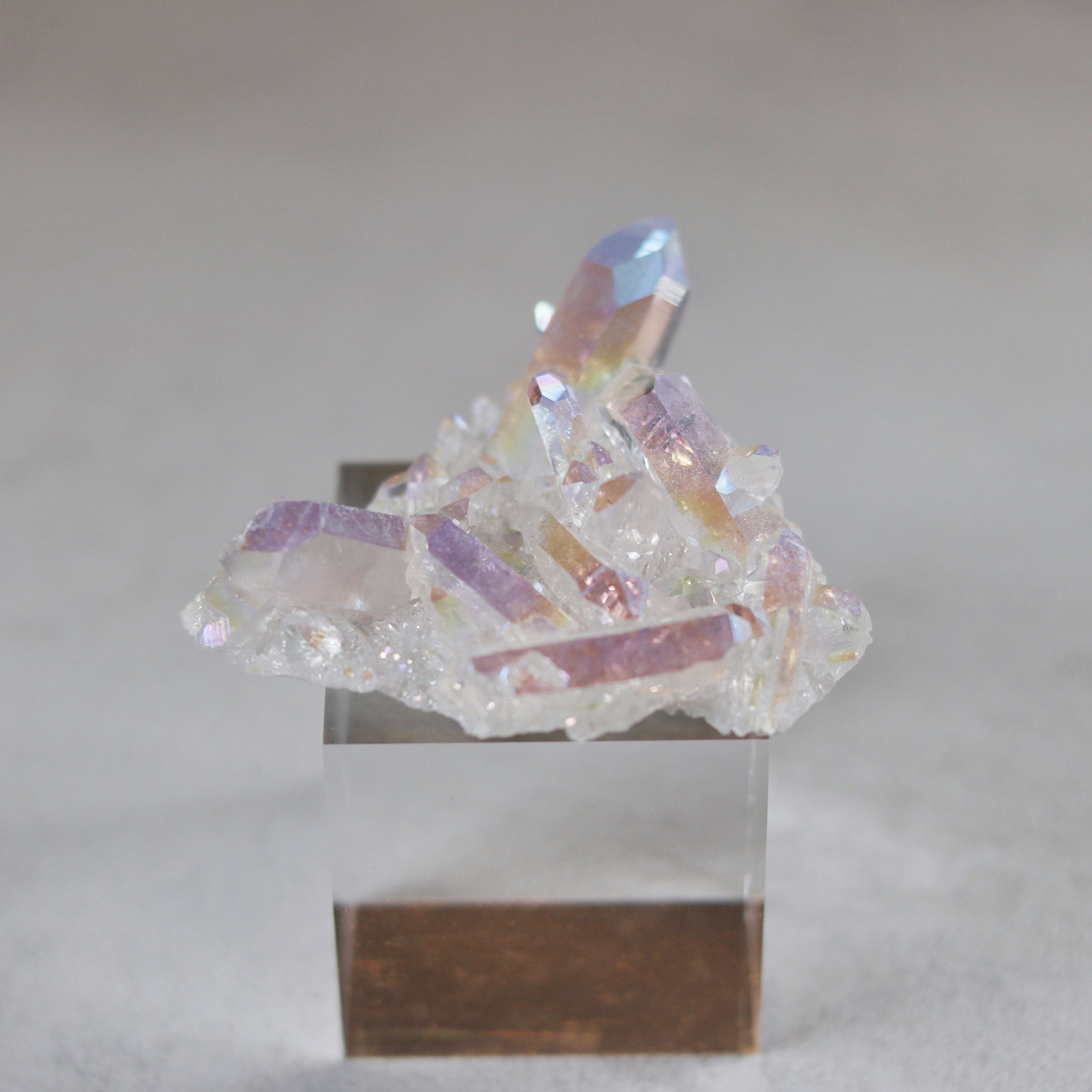 Angel Aura Quartz Cluster - A