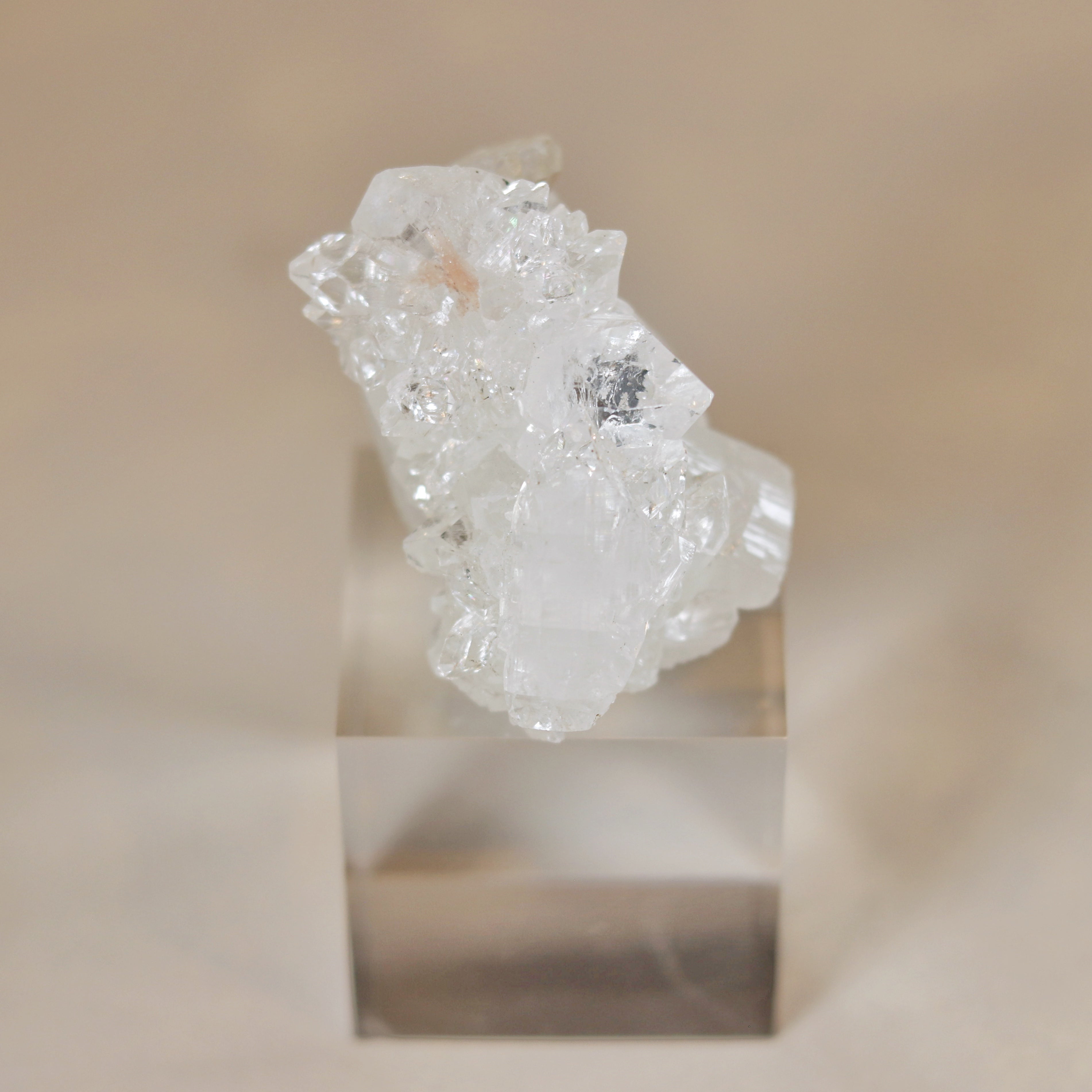 Clear Apophyllite Cluster