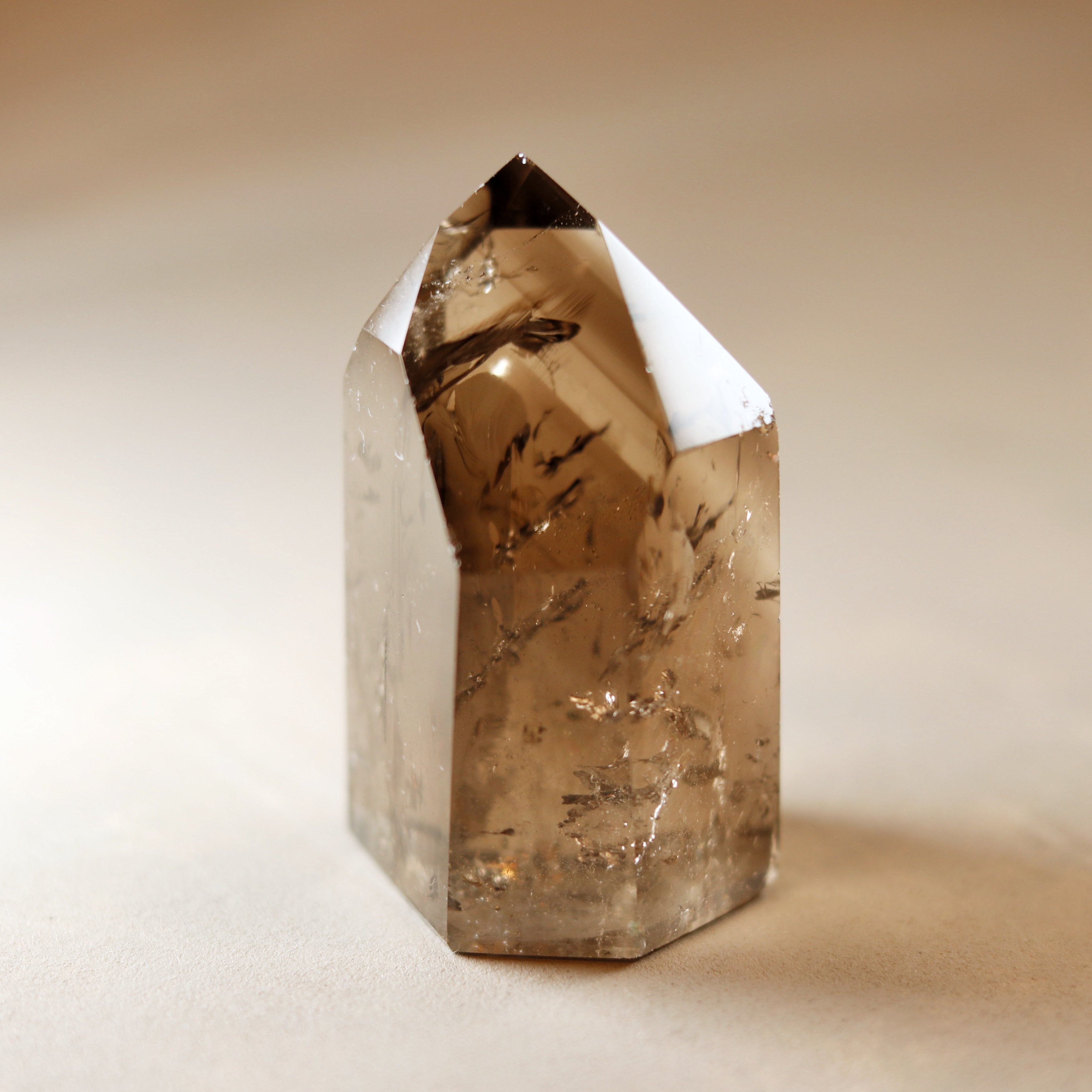 AAA Smoky Quartz Tower