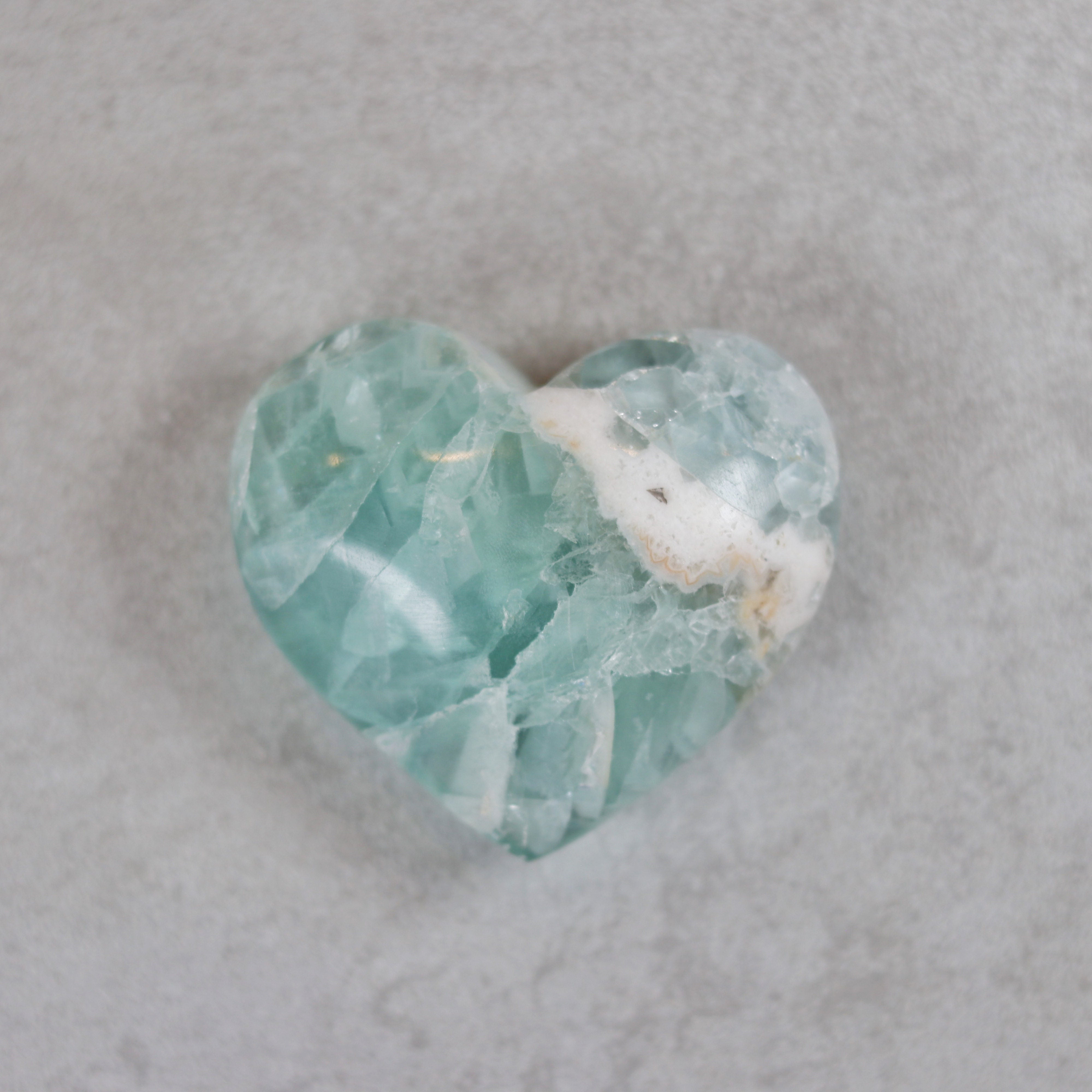 Fluorite Heart - B