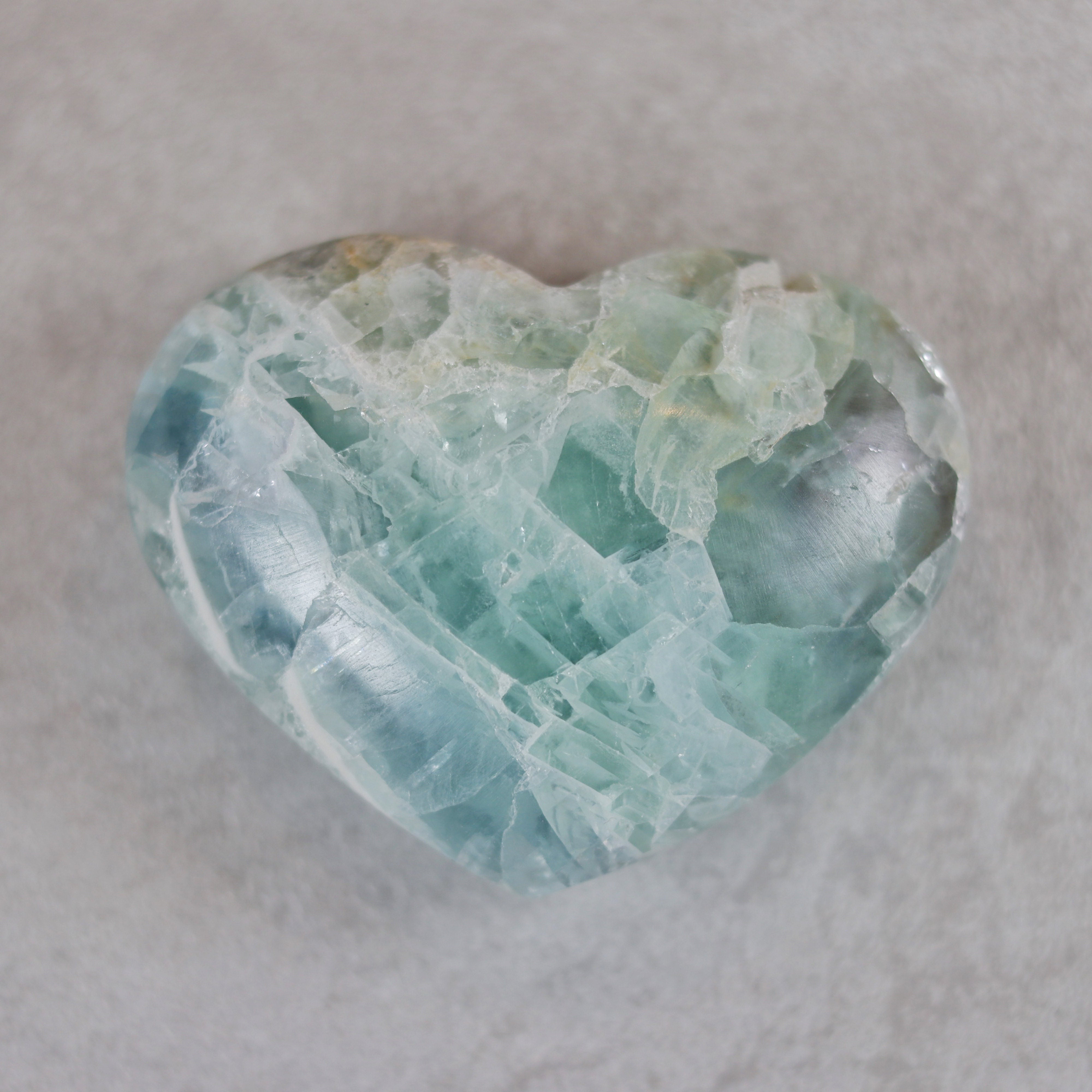 Fluorite Heart - A