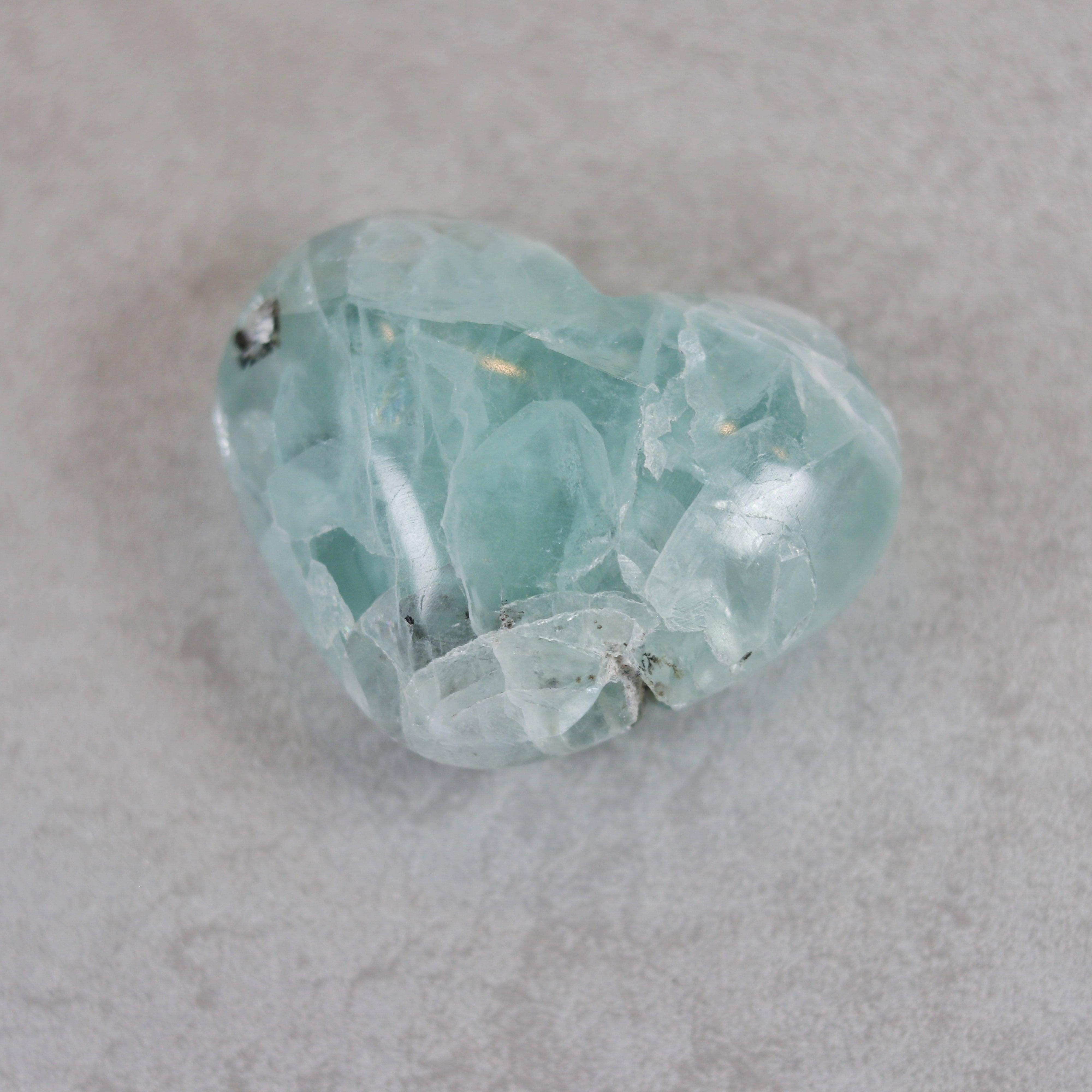 Fluorite Heart - C