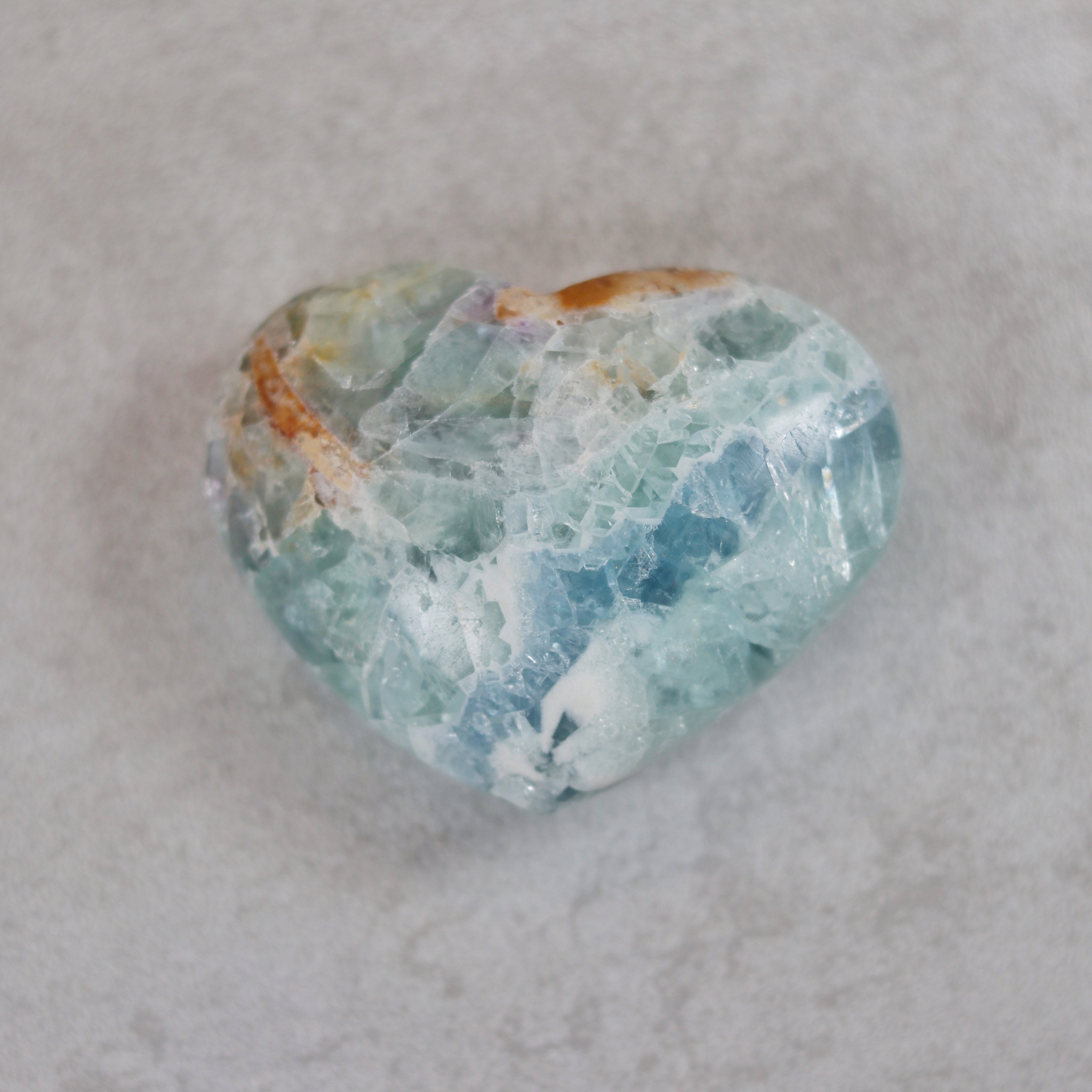 Fluorite Heart - A