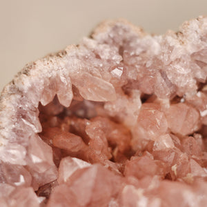 Pink Amethyst Geode