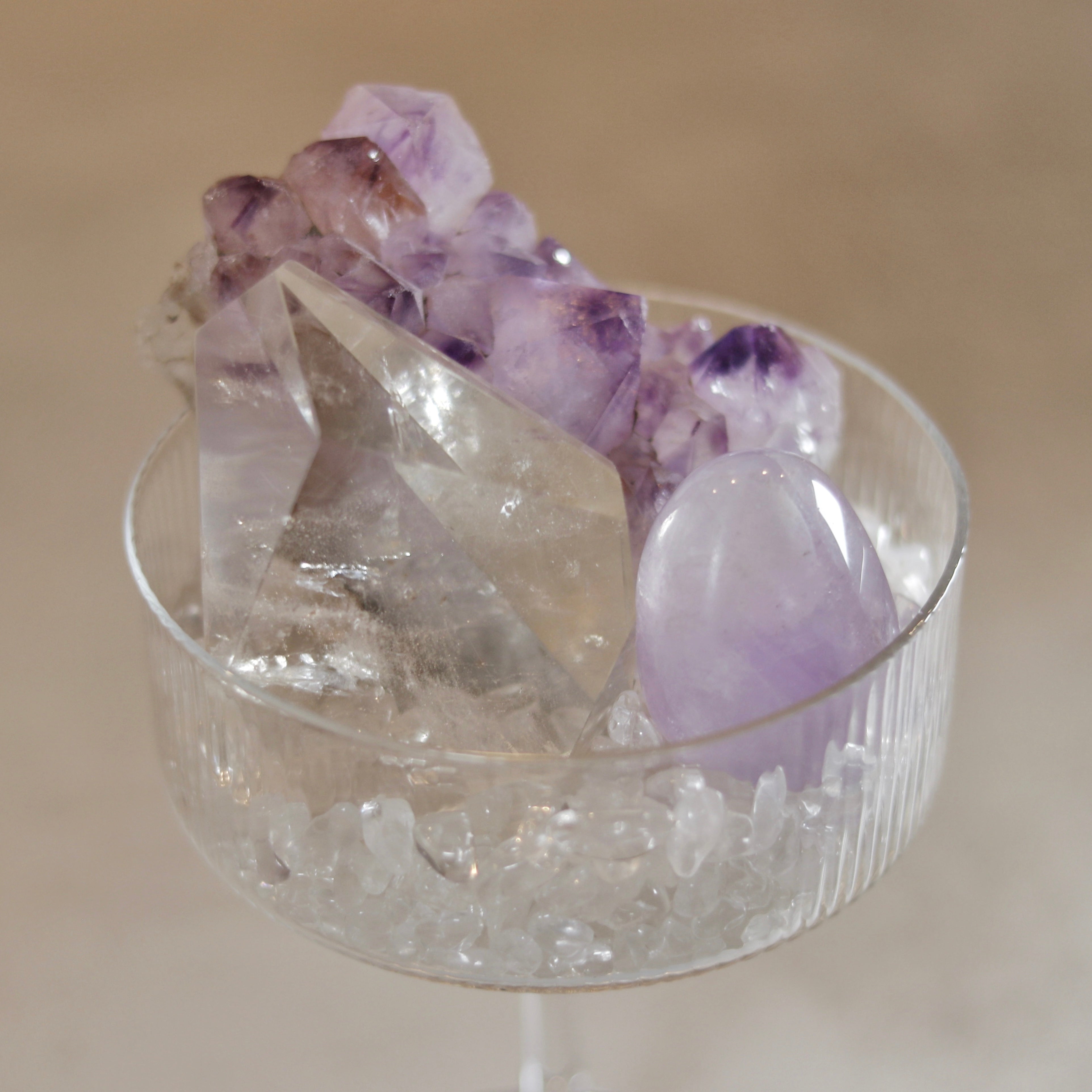 Lavender Limoncello Crystal Bundle